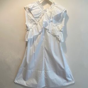Marni White Cotton Dress – Clean Lines & Effortless Cool